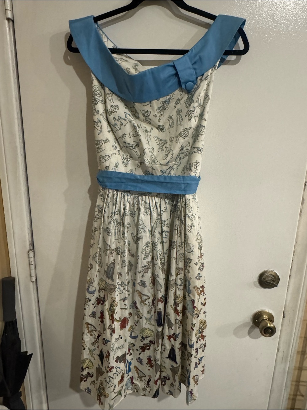 Disney Parks The Dress Shop Ink And Paint Dress X-LARGE